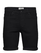 Sdryder Lt Black 100 Bottoms Shorts Denim Black Solid