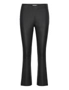 Cc Heart Leather Leggings In Ankle Bottoms Trousers Leather Leggings-B...