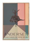 H.c. Andersen - Music Speaks Home Decoration Posters & Frames Posters ...