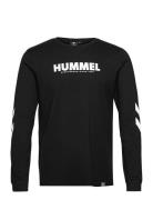 Hmllegacy T-Shirt L/S Sport T-Langærmet Skjorte Black Hummel