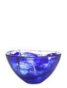 Contrast Blue Bowl D 160Mm Home Tableware Bowls Breakfast Bowls Blue K...
