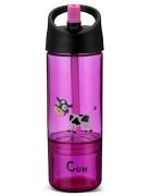 Water Bottle 2 In 1, Kids 0.3 + 0.15 L Home Meal Time Purple Carl Osca...