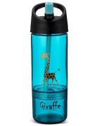 Water Bottle 2 In 1, Kids 0.3 + 0.15 L - Turquoise Home Meal Time Blue...