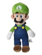 Super Mario Luigi Plush, 30Cm Toys Soft Toys Stuffed Toys Multi/patter...