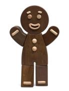 Gingerbread Man Smoked Stained Small Home Decoration Decorative Access...