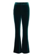 Yasvelva Hw Flared Trousers - Show Bottoms Trousers Flared Green YAS