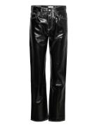 Orion Tar Black Bottoms Trousers Leather Leggings-Bukser Black EYTYS