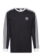 3-Stripes Ls T Sport T-Langærmet Skjorte Black Adidas Originals
