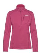 Kolbenberg Hz W Sport Sweatshirts & Hoodies Fleeces & Midlayers Pink J...