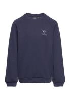Hmlwulbato Sweatshirt Sport Sweatshirts & Hoodies Sweatshirts Blue Hum...