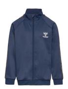 Hmlrefresh Zip Jacket Sport Sweatshirts & Hoodies Sweatshirts Navy Hum...
