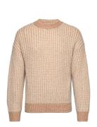 Twot Sweater Designers Knitwear Round Necks Beige Filippa K