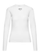 Edge Core Long Sleeve Sport T-shirts & Tops Long-sleeved White AIM'N