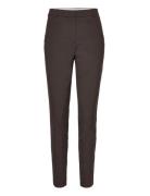 Angelie Pure Bottoms Trousers Slim Fit Trousers Brown FIVEUNITS