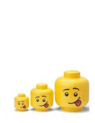 Lego Storage Head Collection - Silly Home Kids Decor Storage Storage B...