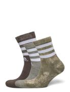 3S C Crw Wash3P Sport Socks Regular Socks Multi/patterned Adidas Perfo...