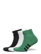 Prf Cush Mid 3P Sport Socks Regular Socks Multi/patterned Adidas Perfo...