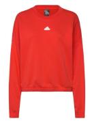 Dance Swt Sport Sweatshirts & Hoodies Sweatshirts Red Adidas Sportswea...