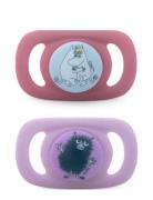 Pacifier Chilla Silic Moomin& Stinky Dance 2-Pack +4 Month Baby & Mate...