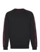 Sporty Logo Sweatsh Designers Sweatshirts & Hoodies Sweatshirts Black ...