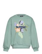 Hmlterra Sweatshirt Sport Sweatshirts & Hoodies Sweatshirts Blue Humme...