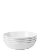 Gc Essentials Skål Ø21 Cm Hvid 4 Stk. Home Tableware Bowls Breakfast B...