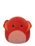 Squishmallows 30 Cm P18 Maxie Lizard Toys Soft Toys Stuffed Toys Red S...