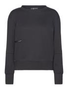 W Race Heavy Sweater Sport Sweatshirts & Hoodies Sweatshirts Black Sai...