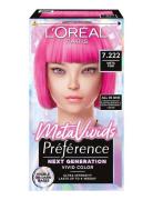 L'oréal Paris Preference Meta Vivids 7.222 Meta Pink Beauty Women Hair...