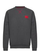 Patch Sweatshirt Designers Sweatshirts & Hoodies Sweatshirts Grey HUGO