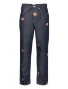 Ryder Aoe Pants Bottoms Jeans Relaxed Blue Les Deux