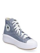 Chuck Taylor All Star Move Sport Sneakers High-top Sneakers Blue Conve...
