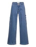 Pants Bottoms Jeans Wide Jeans Blue Sofie Schnoor Young
