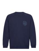 Edwin Music Channel Sweat - Maritime Blue Designers Sweatshirts & Hood...