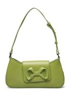 Shoulder Bag With Bow Detail Bags Top Handle Bags Green Mango