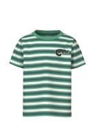Nmmdike Ss Top Pb Tops T-Kortærmet Skjorte Green Name It