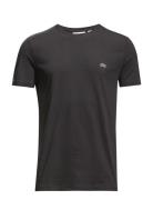 Tee-Shirt&Turtle Neck Tops T-Kortærmet Skjorte Black Lacoste