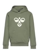 Hmlcuatro Hoodie Sport Sweatshirts & Hoodies Hoodies Green Hummel