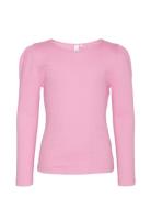 Vmlavender Ls Top Girl Noos Tops T-shirts Long-sleeved T-Skjorte Pink ...
