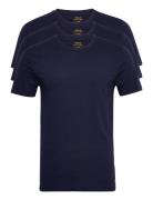 Slim Crewneck 3-Pack Tops T-Kortærmet Skjorte Navy Polo Ralph Lauren U...