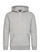 Essential Logo Hoodie Tops Sweatshirts & Hoodies Hoodies Grey Superdry