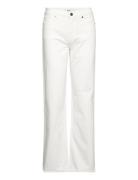 Kendall Denim Bottoms Jeans Straight-regular White Stylein