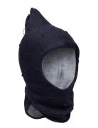 Juel Hood Solid, Mk Accessories Headwear Balaclava Blue Mini A Ture