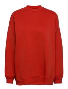 Lorena Sweater Tops Sweatshirts & Hoodies Sweatshirts Red Gina Tricot