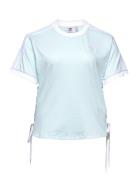 Always Original Laced T-Shirt  Sport T-shirts & Tops Short-sleeved Blu...