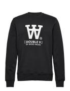 Tye Aa Sweatshirt Tops Sweatshirts & Hoodies Sweatshirts Black Double ...