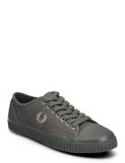 Hughes Low Canvas Low-top Sneakers Grey Fred Perry