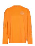 W. Spectre Thermal Longsleeve Tops T-shirts & Tops Long-sleeved Orange...