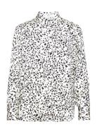 Ideale Tops Shirts Long-sleeved Multi/patterned Mango