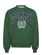 Tjm Boxy College Graphic Crew Tops Sweatshirts & Hoodies Sweatshirts G...